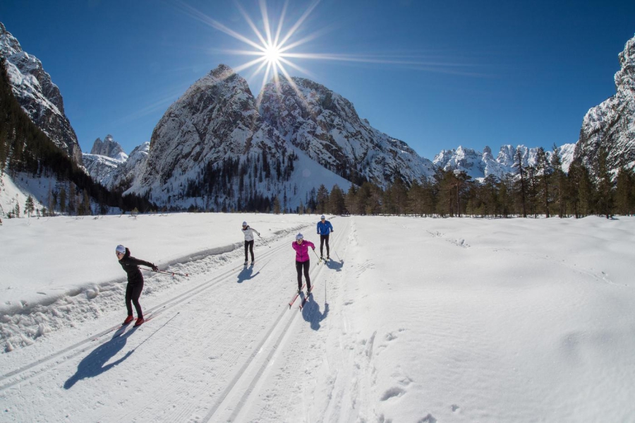 Wintersport Toblach